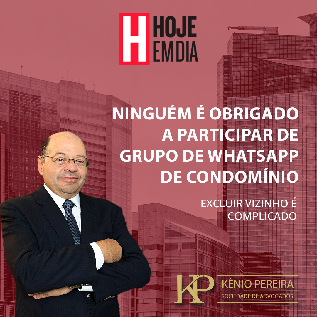 Ninguém é obrigado a participar de grupo de Whatsapp de condomínio – Excluir vizinho é complicado